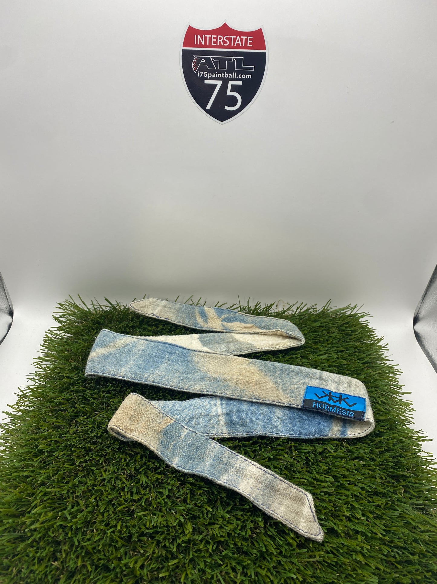 Blue Beige Hormesis Headband