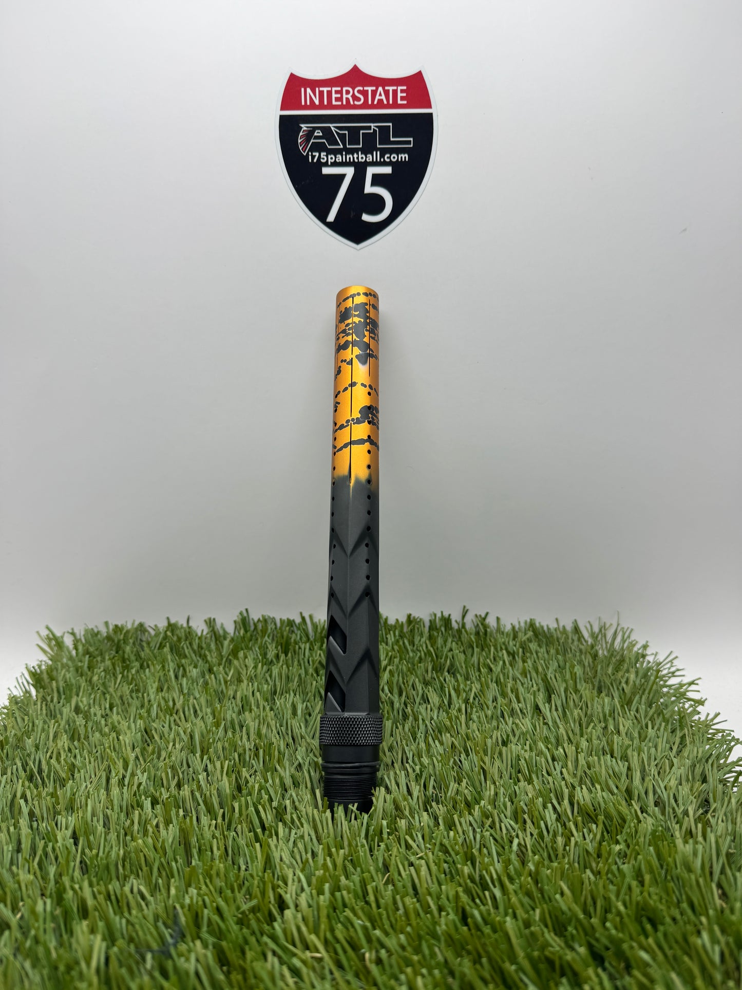 Black Orange Splash FXL Fossil Tip