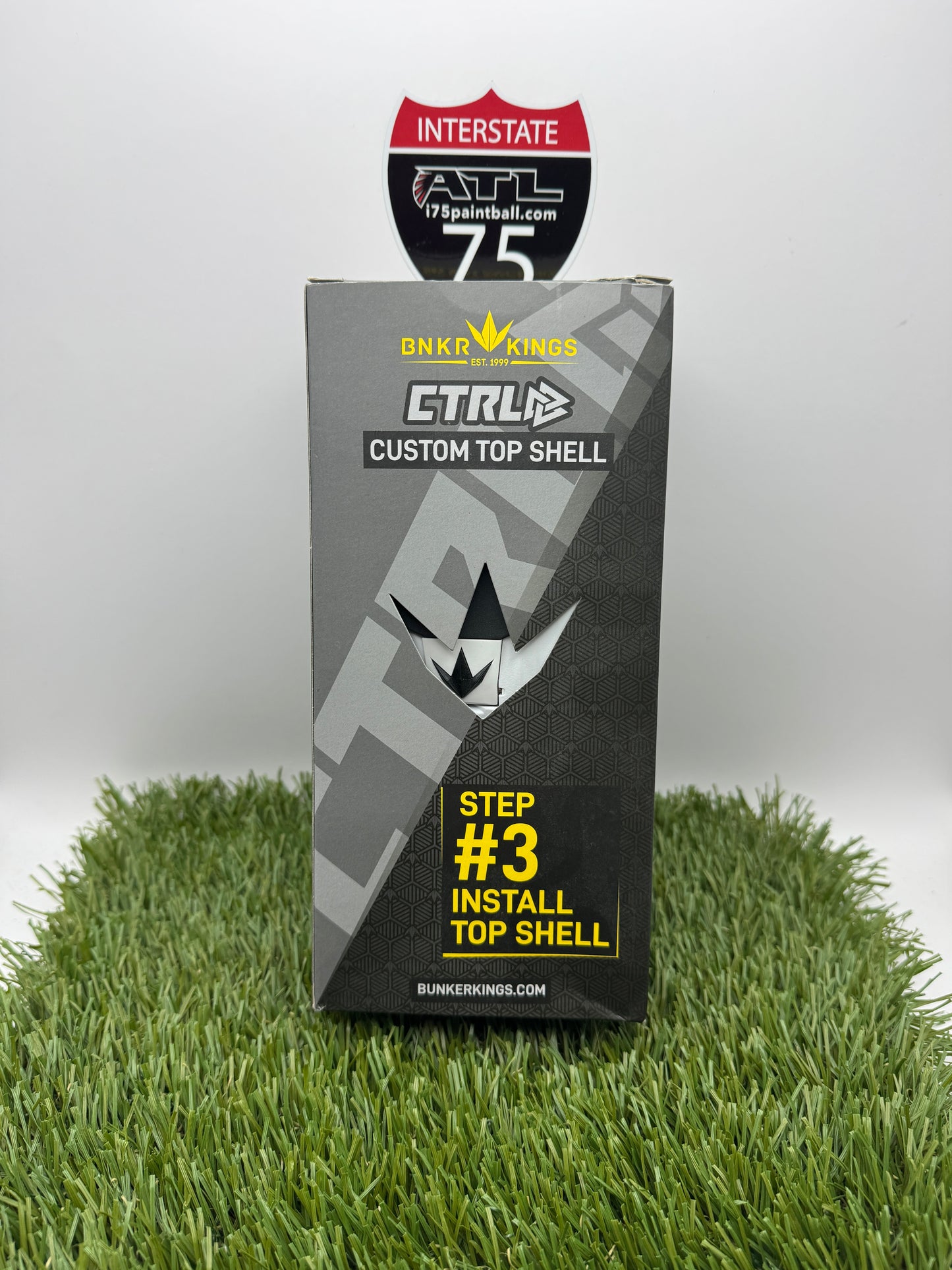 White CTRL Top Shell