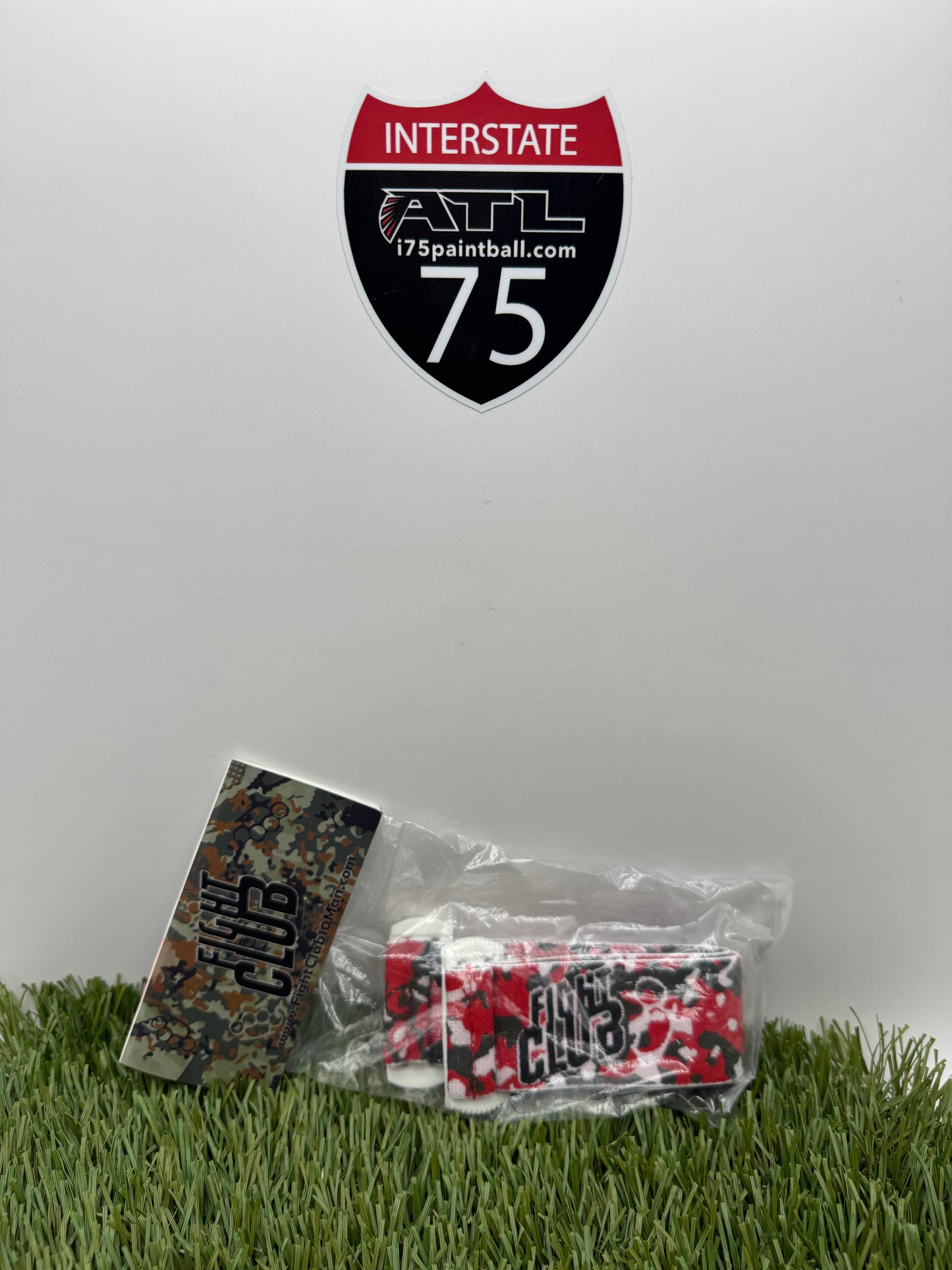 Red Camo Fight Club Strap