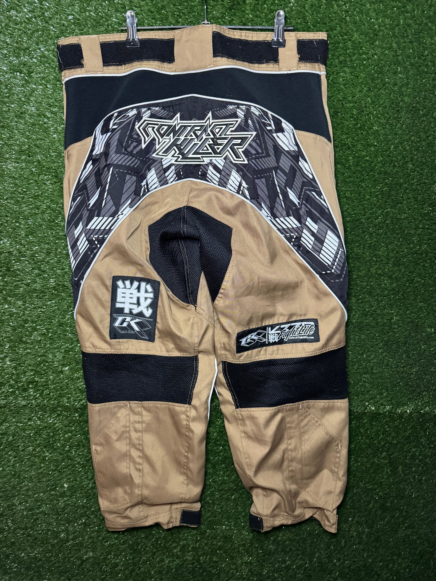 M Tan CK Pants