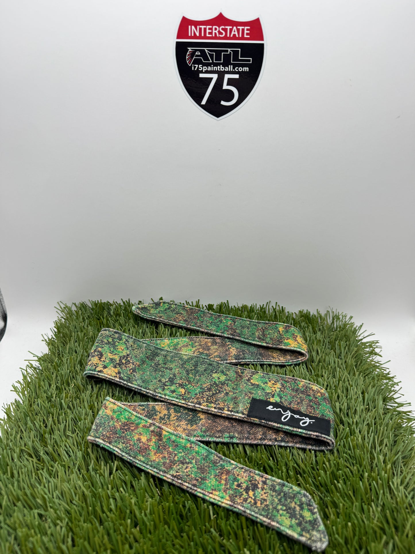 Green Enjoy Headband
