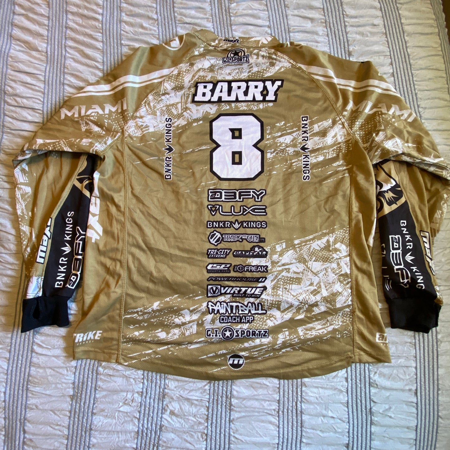 2XL Signed Kyle Barry Jersey