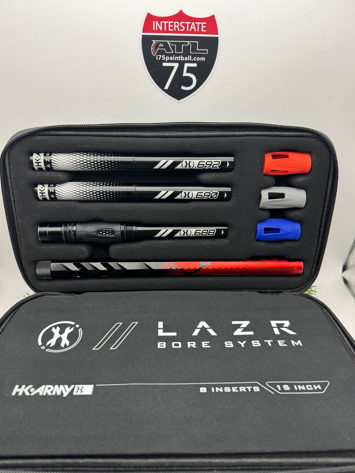 Black Red Fade Lazer kit