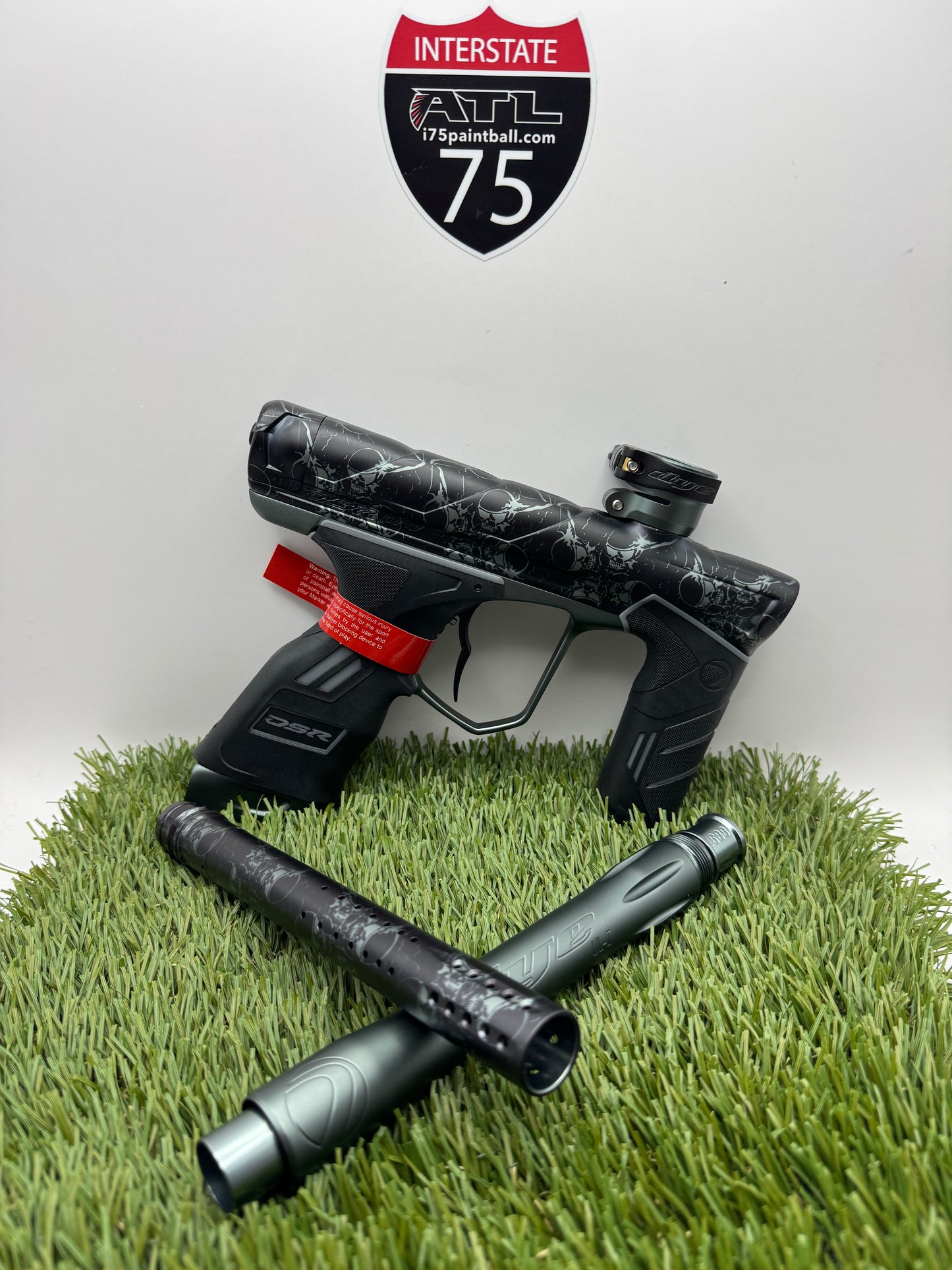 Grey Flying Skull DSR Pro