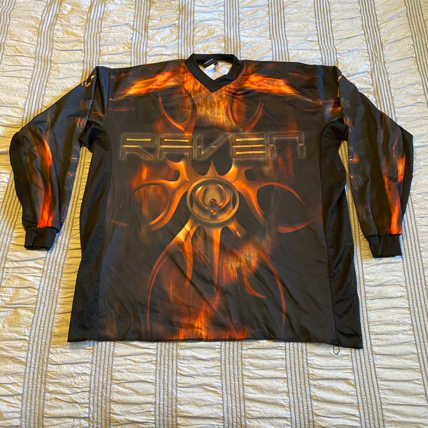 2XL Orange Raven Jersey