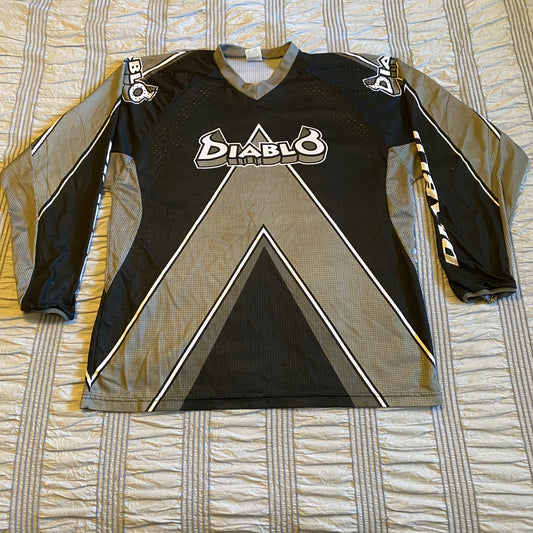 2XL Grey Diablo Jersey