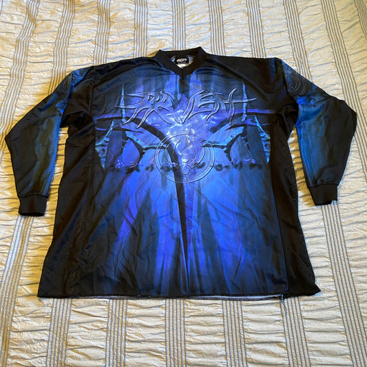 2XL Blue Raven Jersey