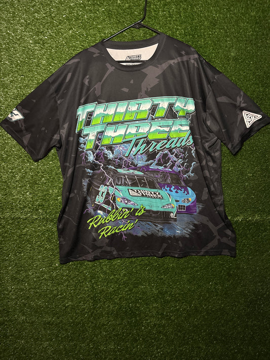 3XL 33 Threads Rubbins Racin' Drifit