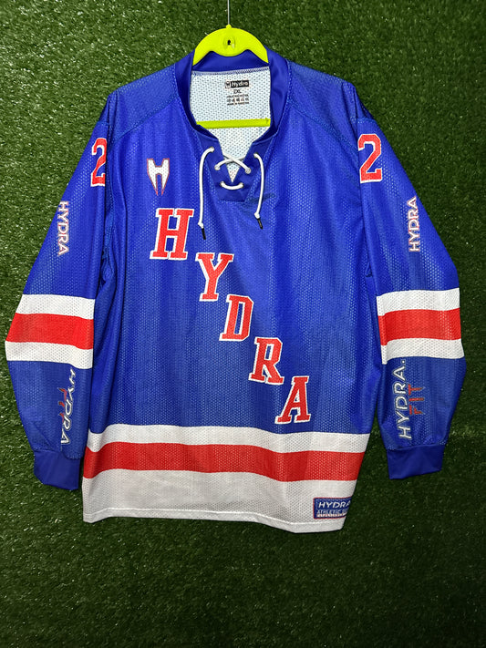 2XL Blue Hydra Hockey Jersey