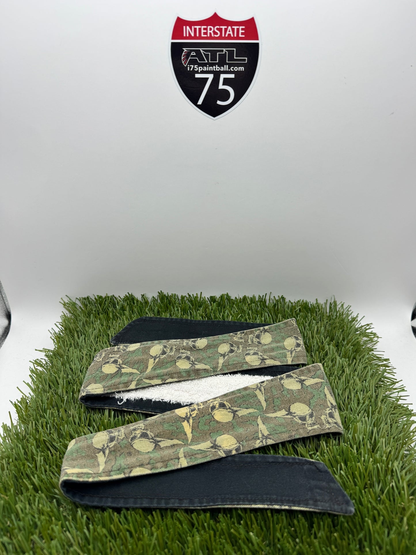 2 Piece GB Sandana Flying Skull Headband