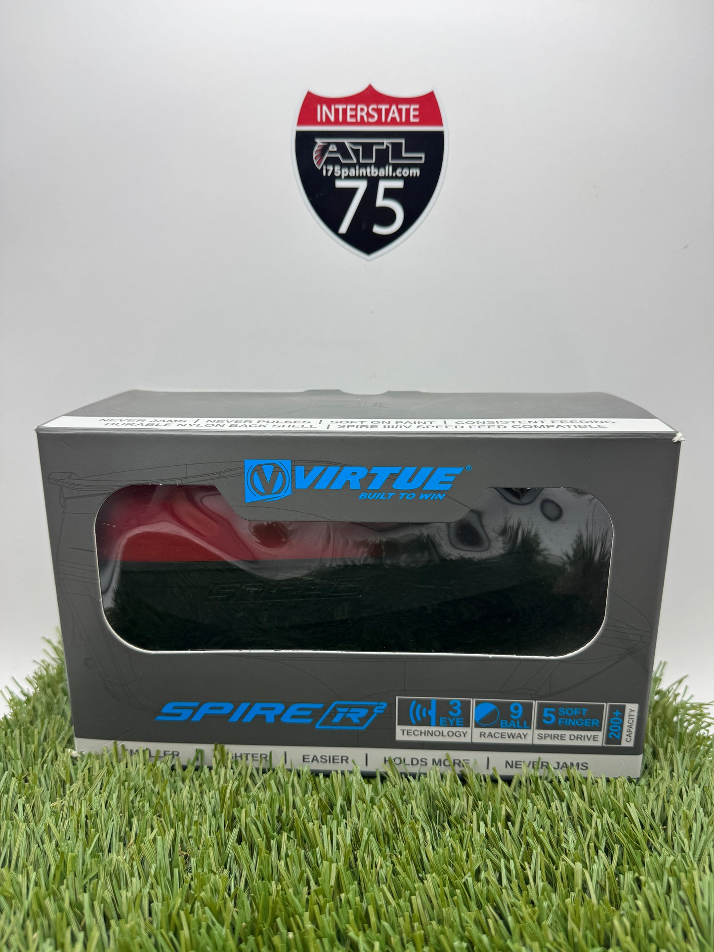 Red Black Fade Spire IR2